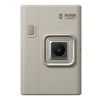 FUJIFILM INSTAX MINI LIPLAY PLUS HYBRID INSTANT CAMERA SAND BEIGE