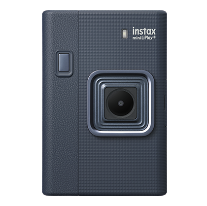 FUJIFILM INSTAX MINI LIPLAY PLUS HYBRID INSTANT CAMERA MIDNIGHT BLUE
