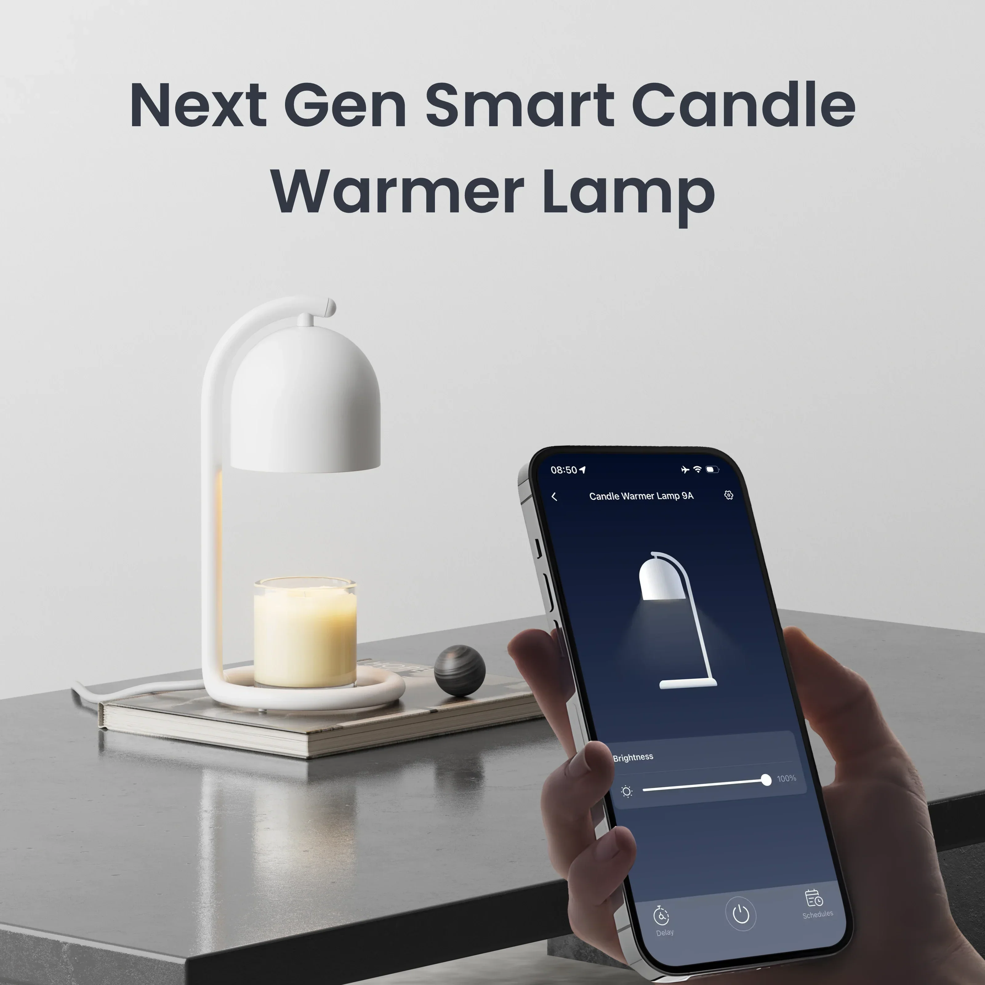 SWITCHBOT CANDLE WARMER LAMP WHITE W8302100 thumbnail 2