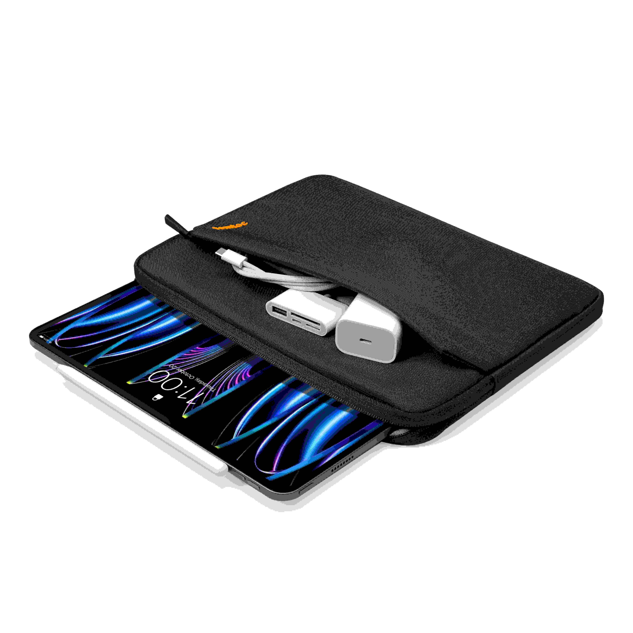 TOMTOC IPAD PRO 11 INCH LIGHT B18 TABLET SLEEVE BLACK B18A1D1 thumbnail 7