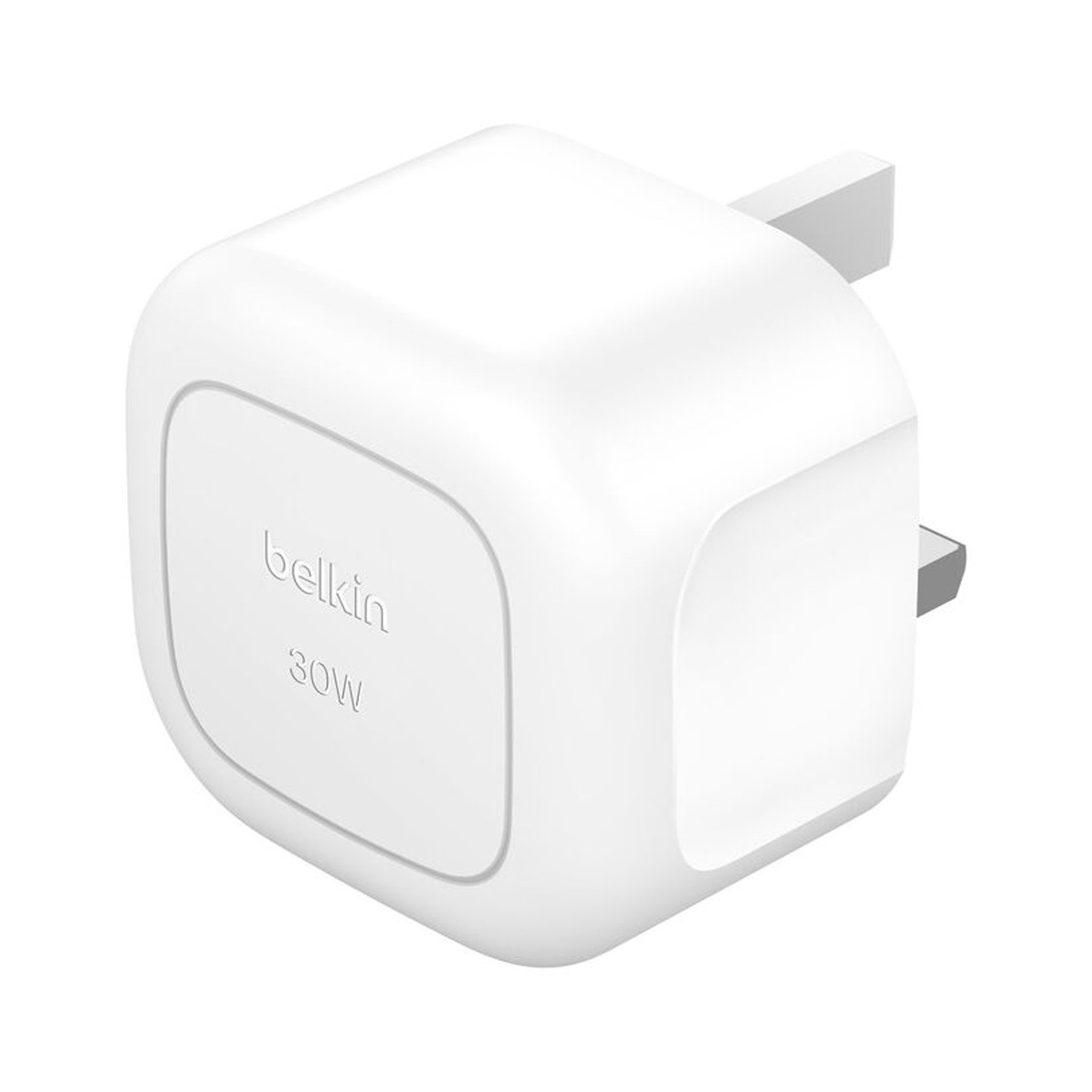 BELKIN BOOST CHARGE COMPACT USB C WALL CHARGER 30W WHITE WCA008MYWH thumbnail 2