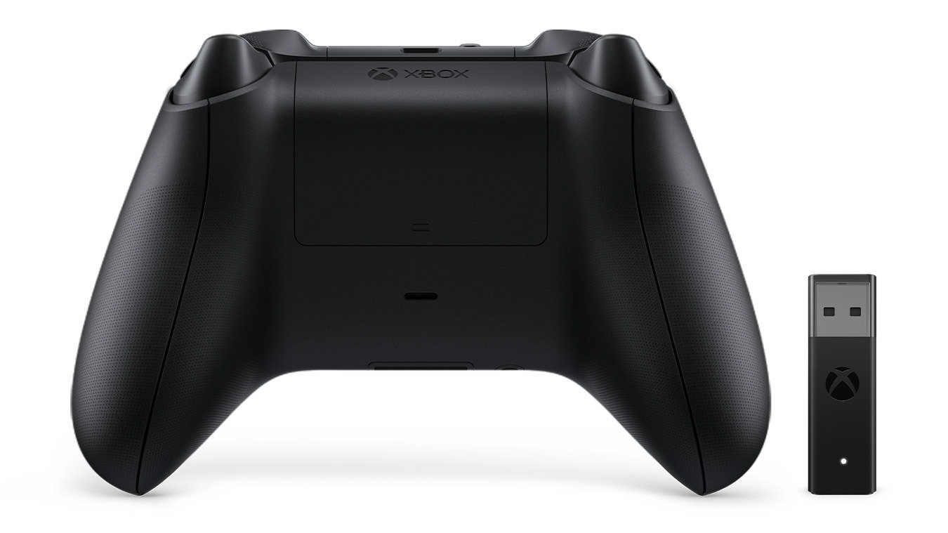 Xbox Controller + Wireless Adapter for Windows Black thumbnail 4