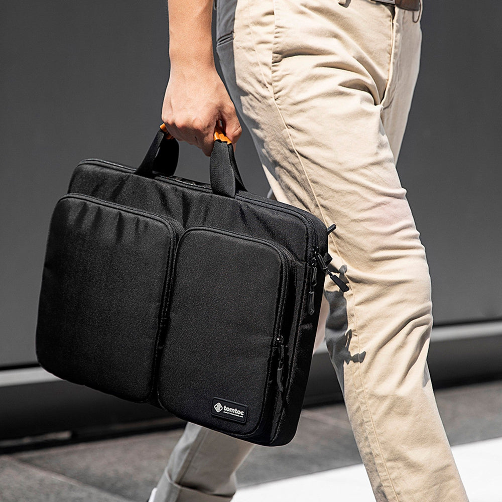 TOMTOC DEFENDER A42 17.3 INCH LAPTOP BRIEFCASE BLACK A42G1D1 thumbnail 9