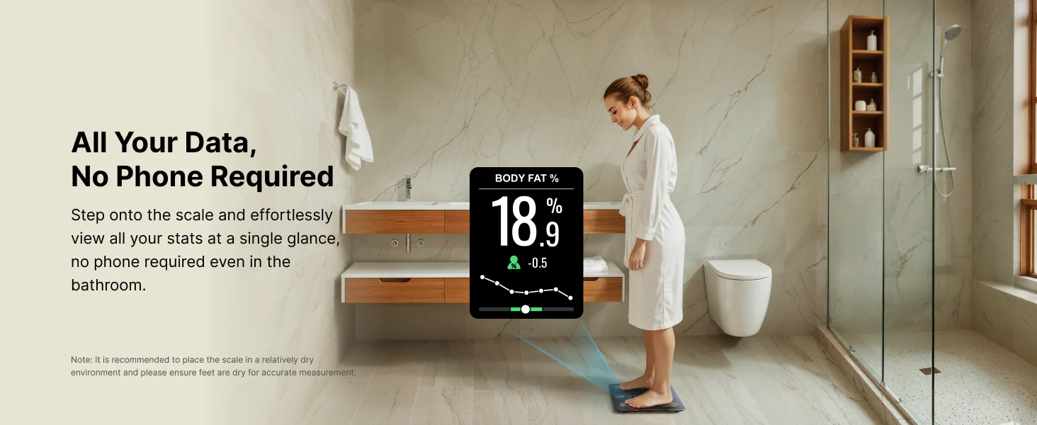 Eufy Smart Scale C20 Black T9130011 thumbnail 4