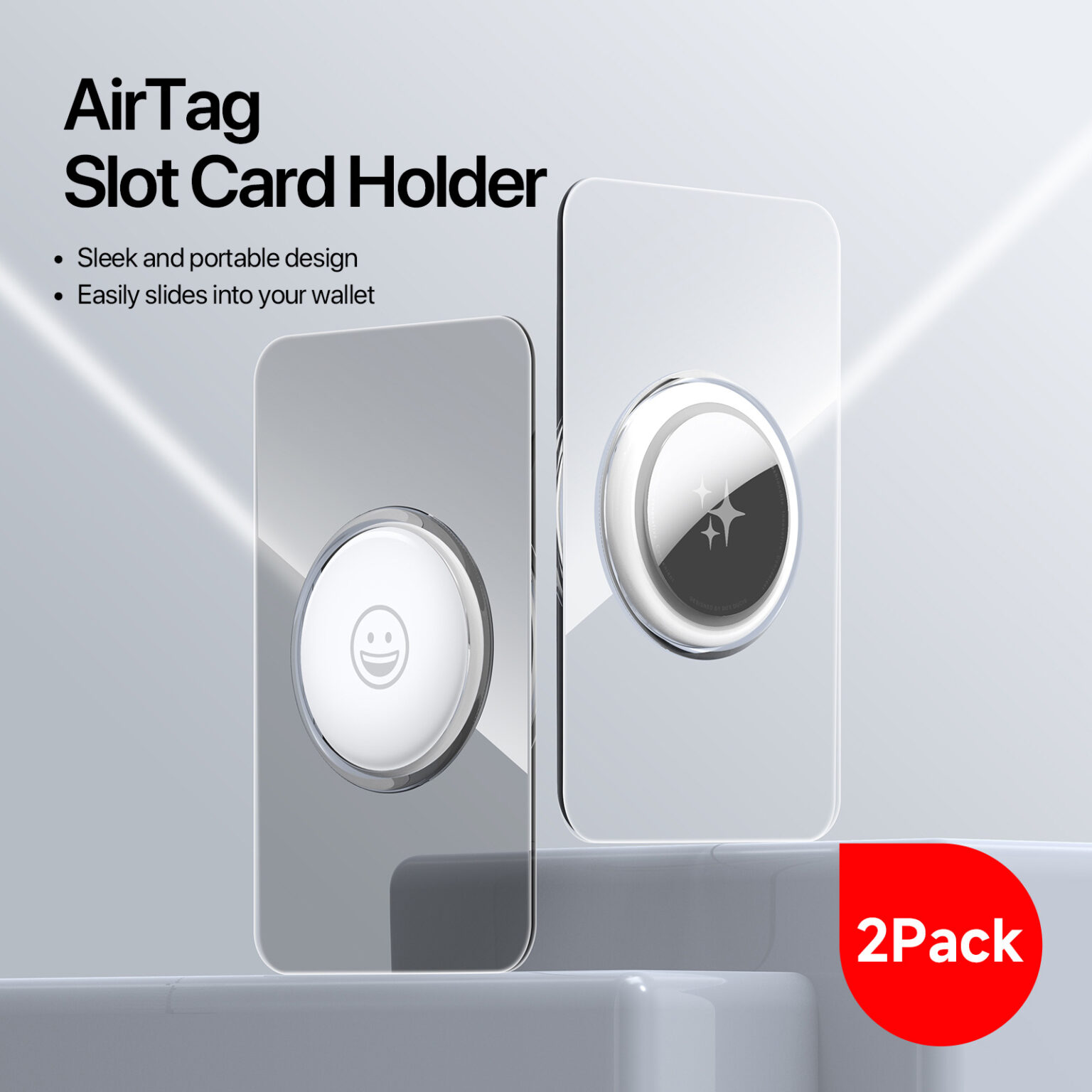 DUXDUCIS AIRTAG CARD CASE 2 PCS AIRTAG0005 thumbnail 7