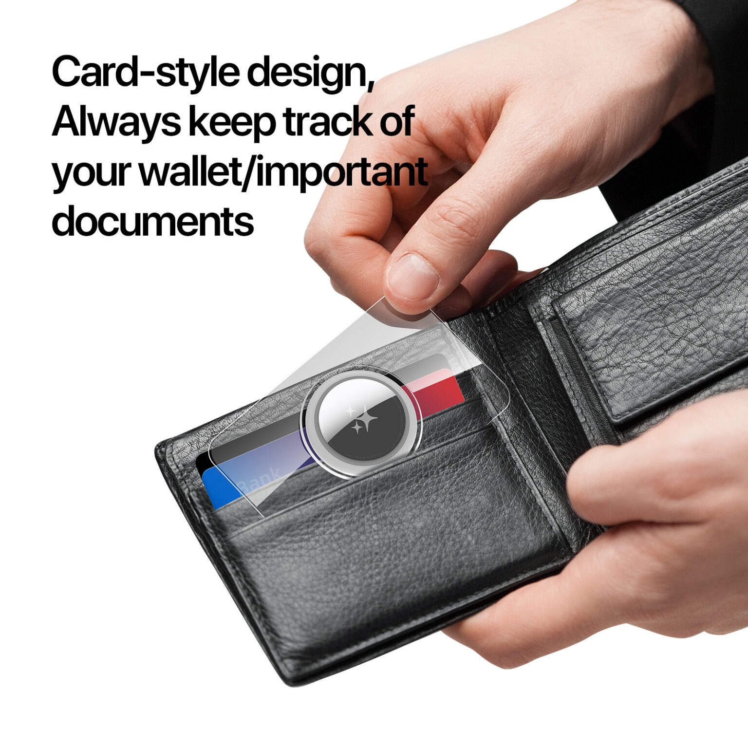 DUXDUCIS AIRTAG CARD CASE 2 PCS AIRTAG0005 thumbnail 6