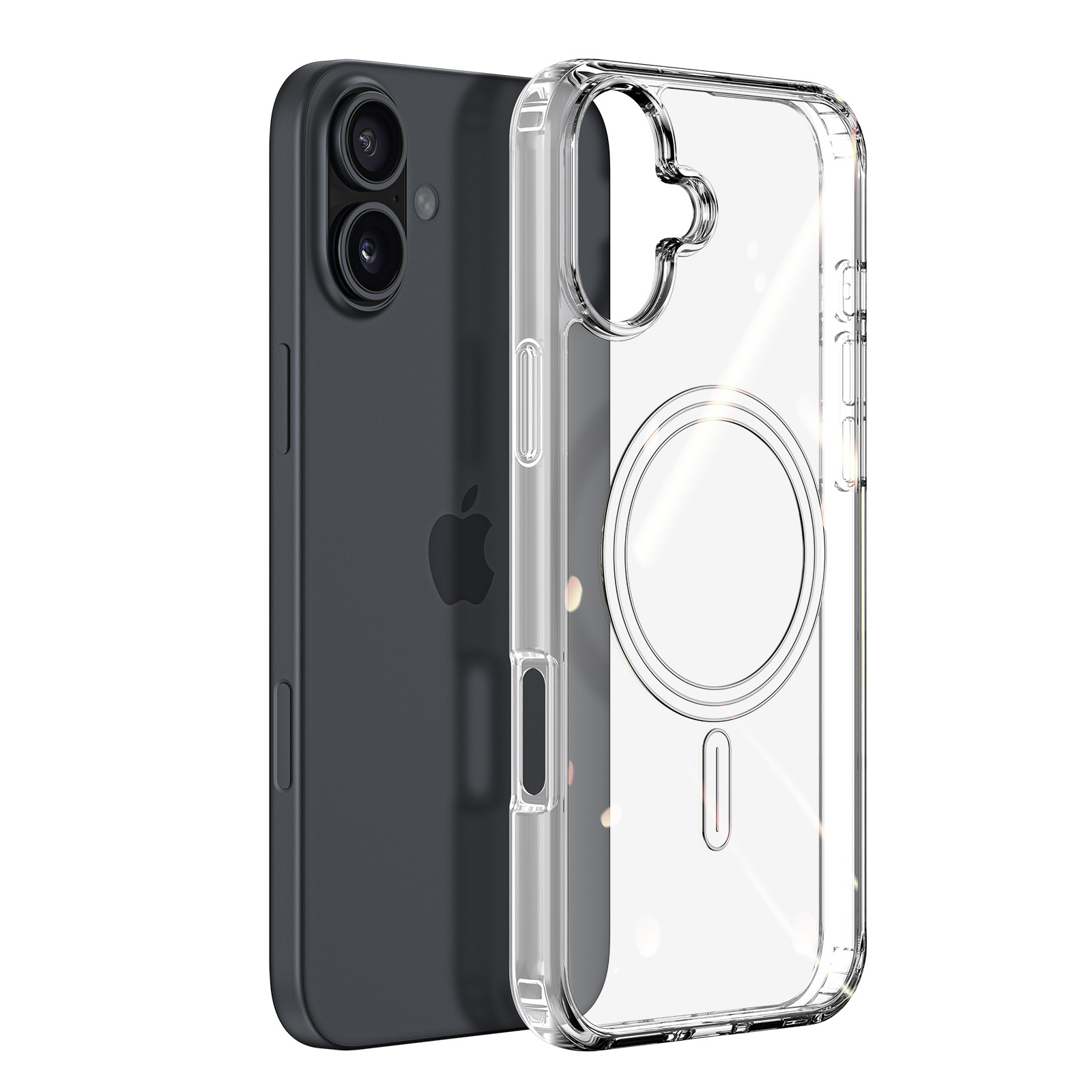 DUXDUCIS IPHONE 16 PLUS CLIN MAG CASE CLEAR CLIN-00105