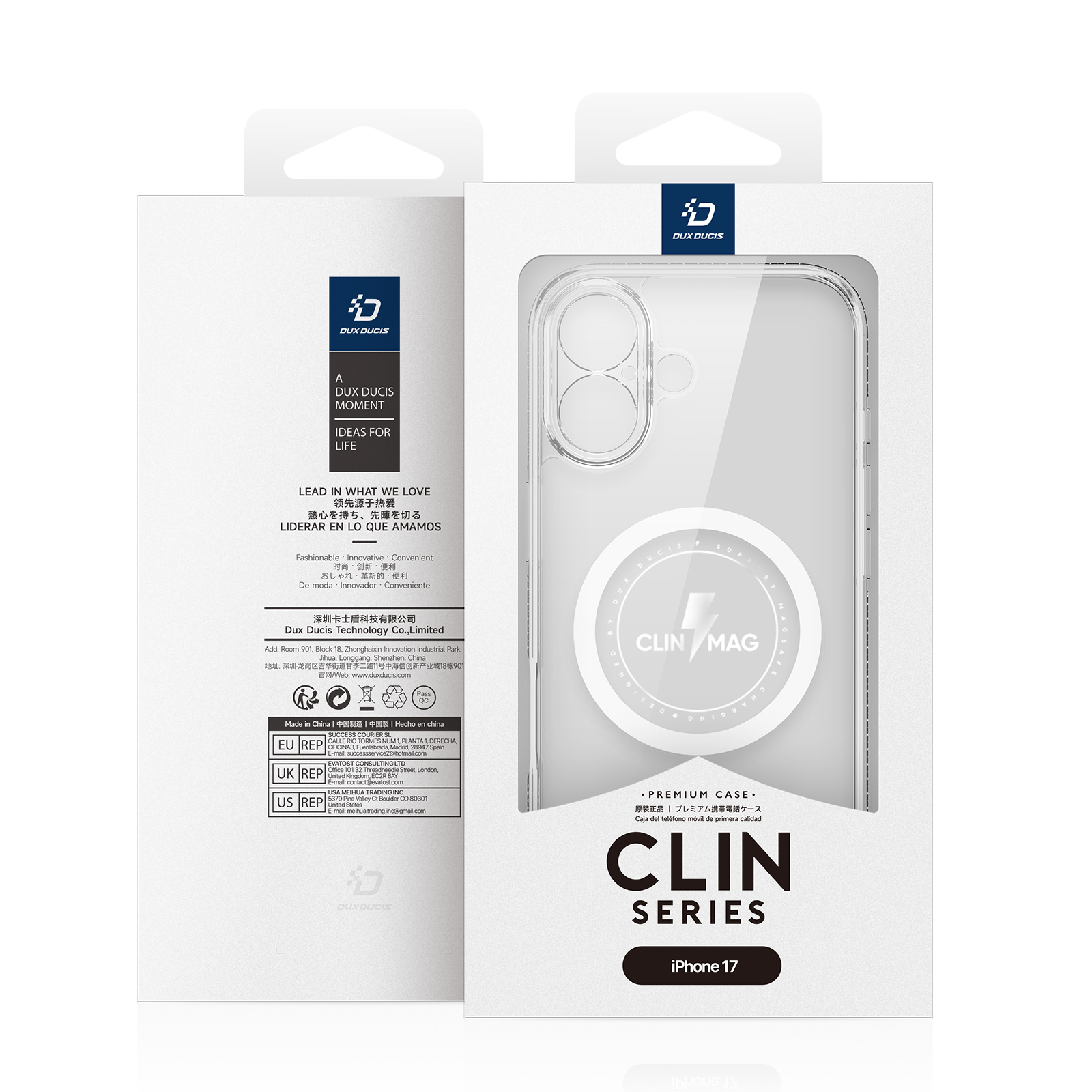 DUX DUCIS MAG IPHONE 17  CLIN MAG CASE CLEAR  Clin-00141 thumbnail 12