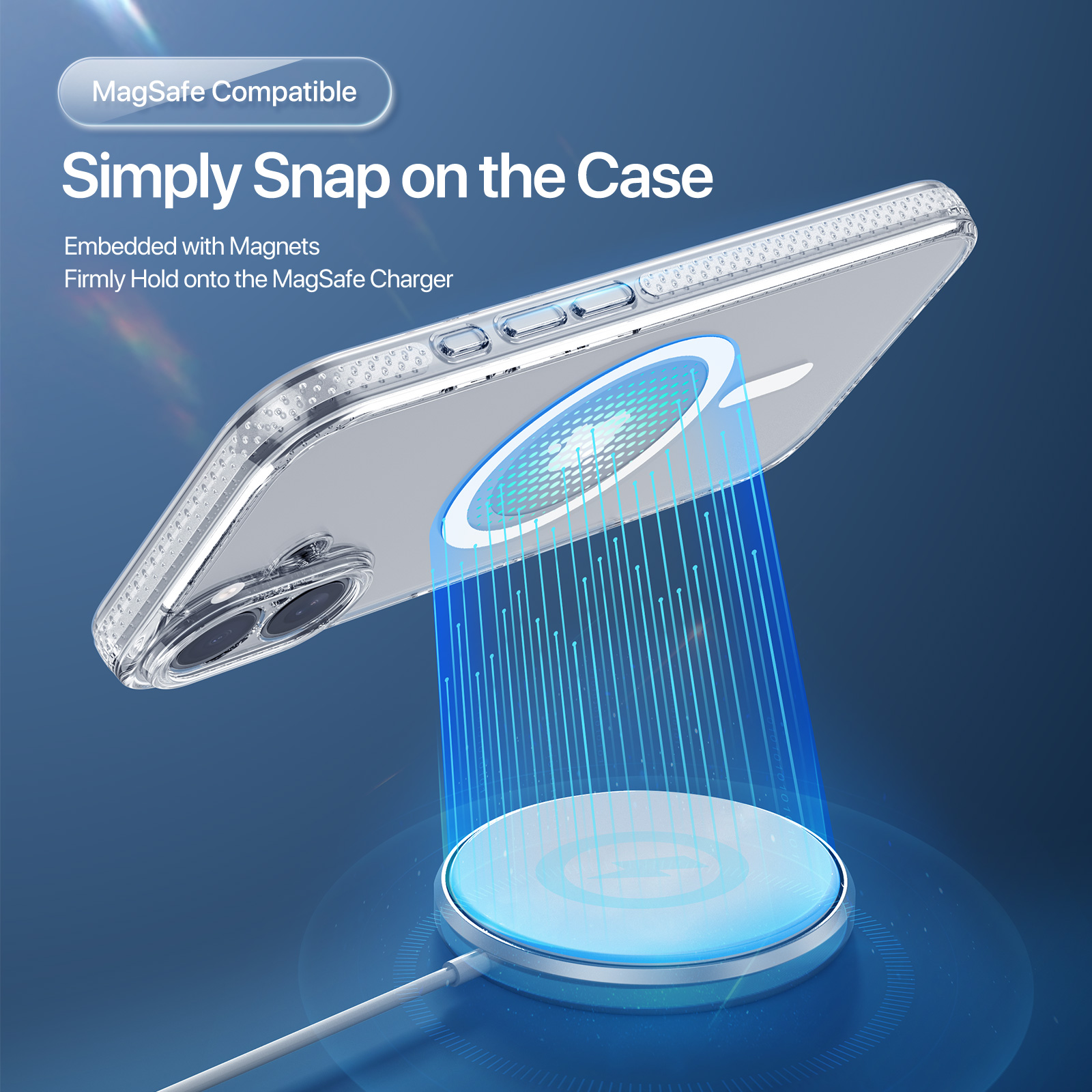 DUX DUCIS MAG IPHONE 17  CLIN MAG CASE CLEAR  Clin-00141 thumbnail 4