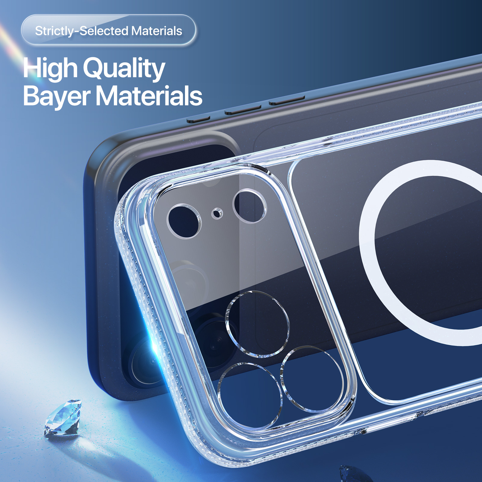 DUX DUCIS IPHONE 17 PRO CLIN MAG CASE CLEAR Clin-00145 thumbnail 7