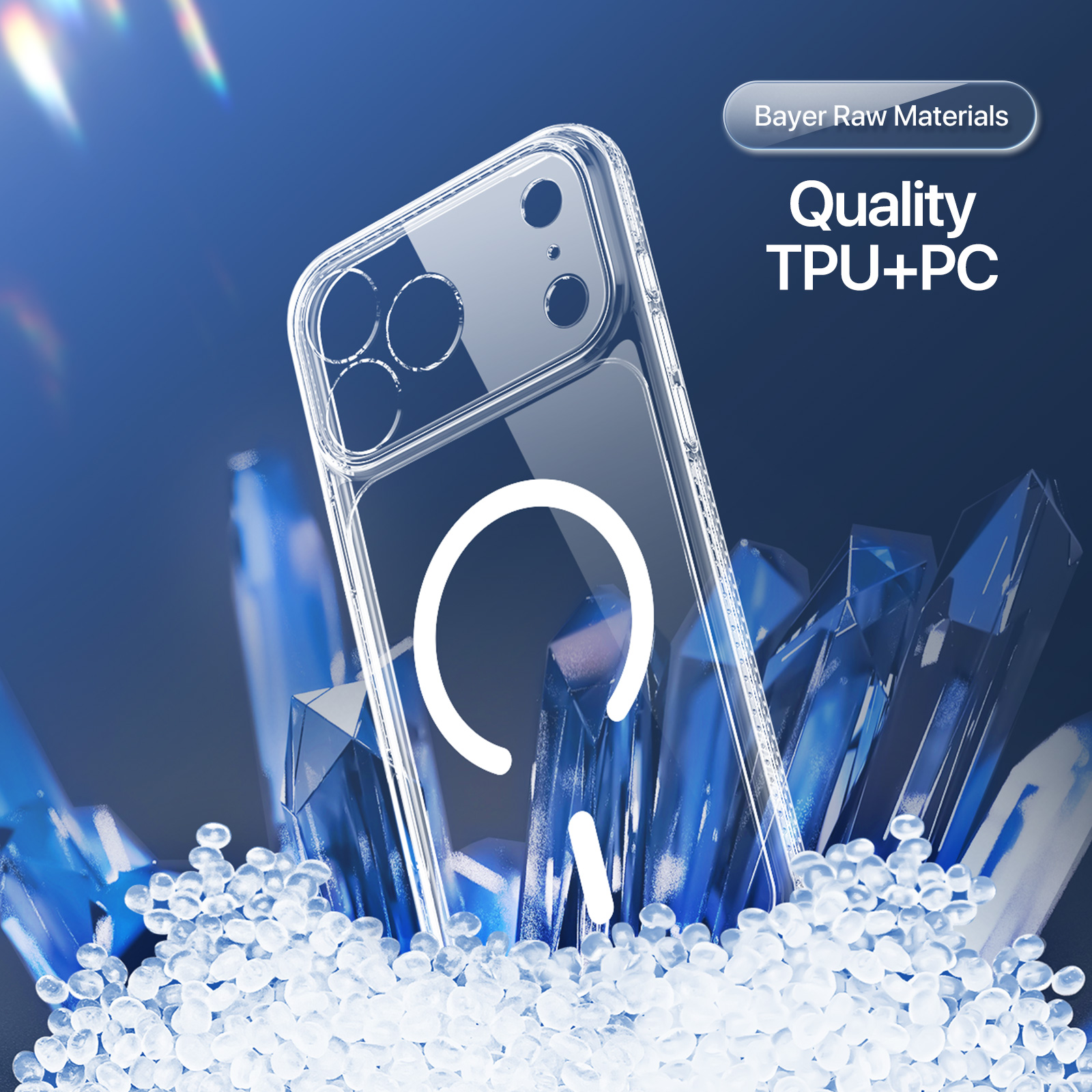 DUX DUCIS IPHONE 17 PRO MAX CLIN MAG CLEAR CASE TRANSPARENT Clin-00146 thumbnail 7