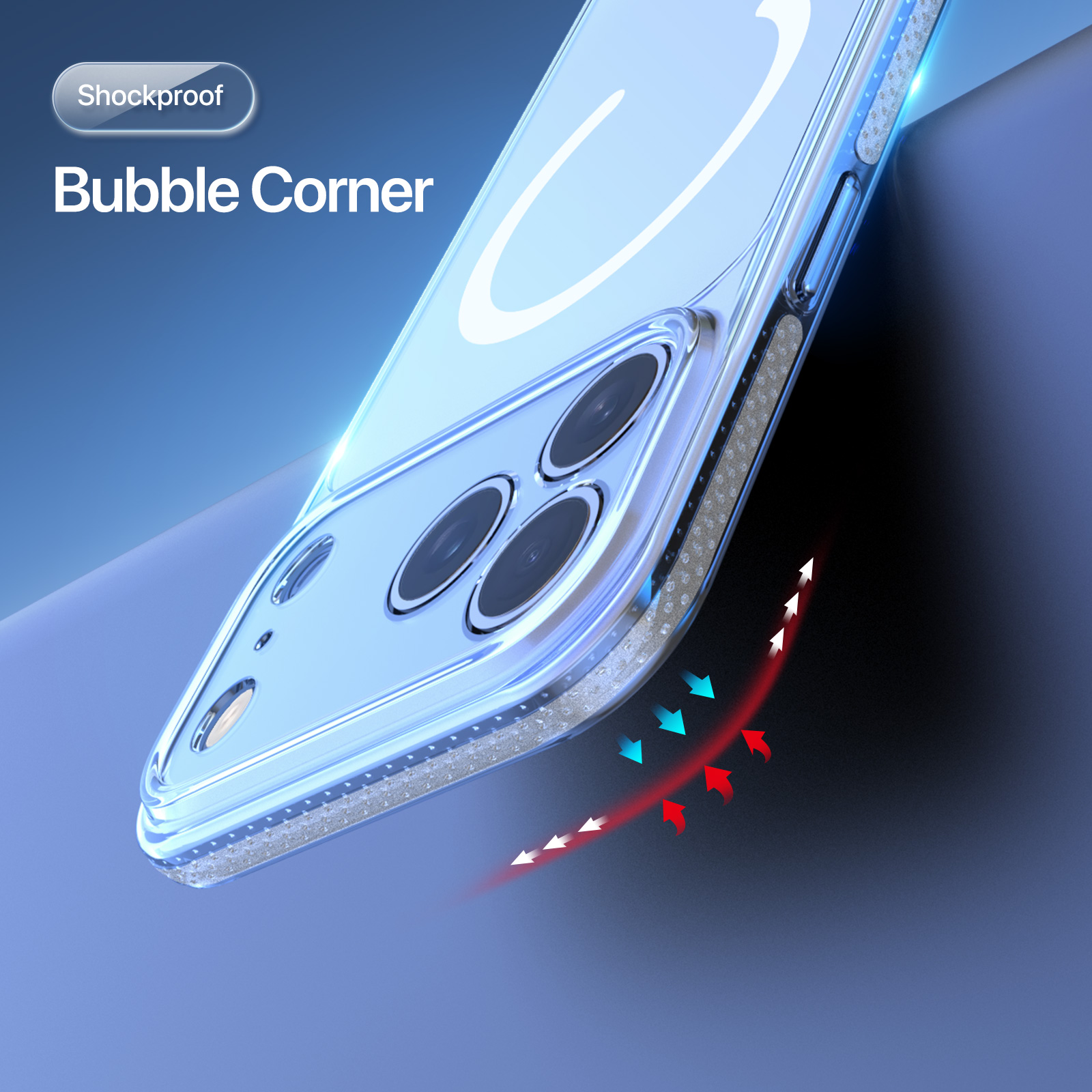 DUX DUCIS IPHONE 17 PRO MAX CLIN MAG CLEAR CASE TRANSPARENT Clin-00146 thumbnail 8