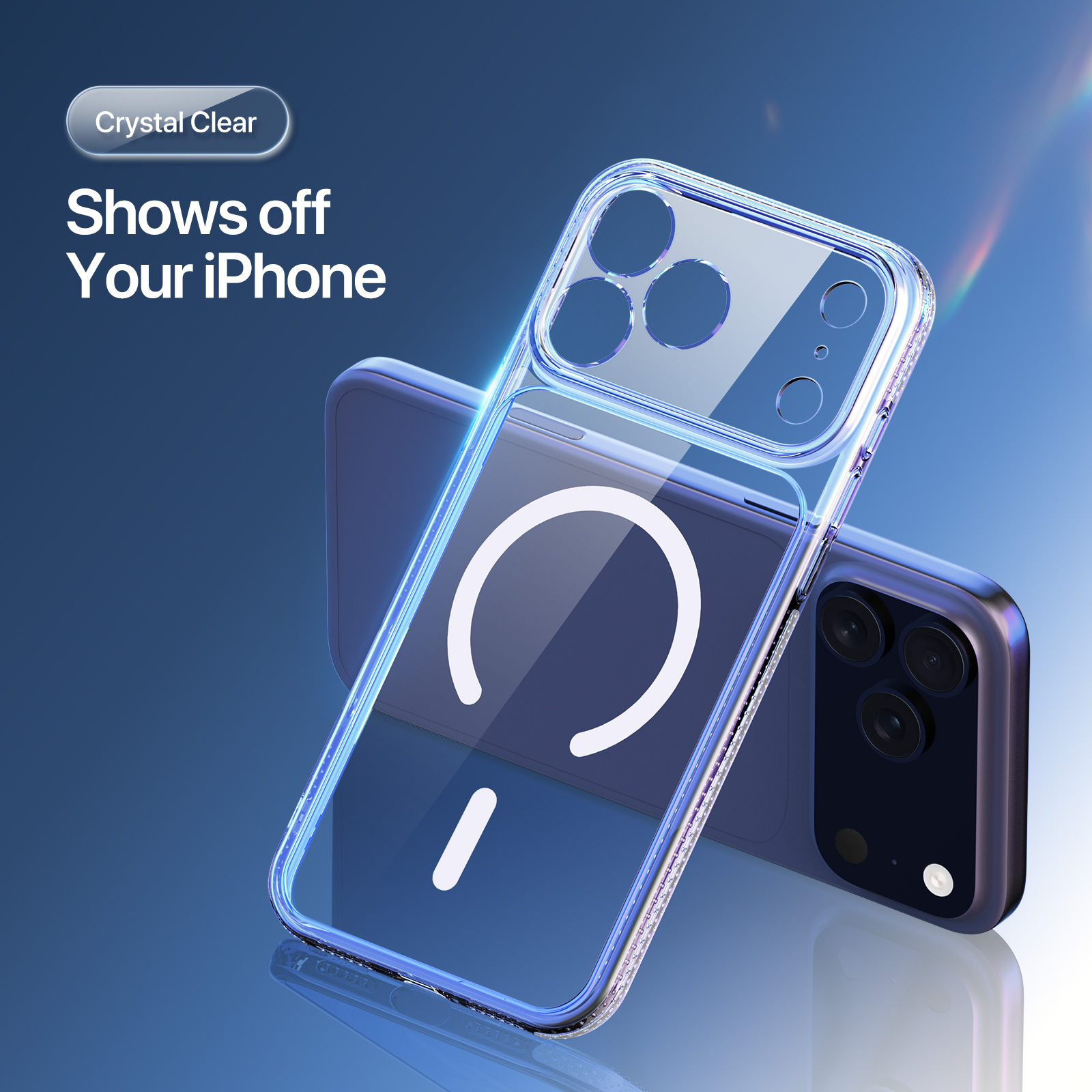 DUX DUCIS IPHONE 17 PRO MAX CLIN MAG CLEAR CASE TRANSPARENT Clin-00146 thumbnail 9