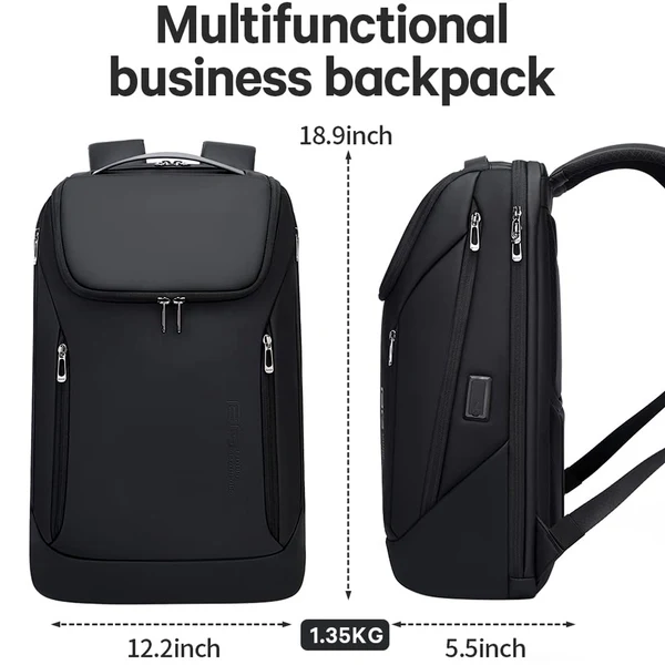BANGE BACKPACK BLACK BG-2517-1 thumbnail 6