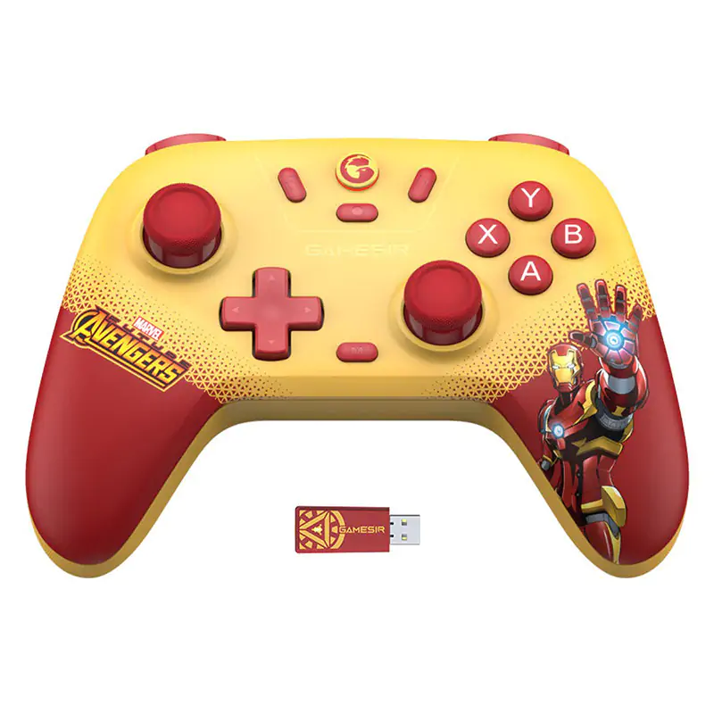 GAMESIR T4N NOVA LITE WIRELESS GAME CONTROLLER AVENGERS YELLOW