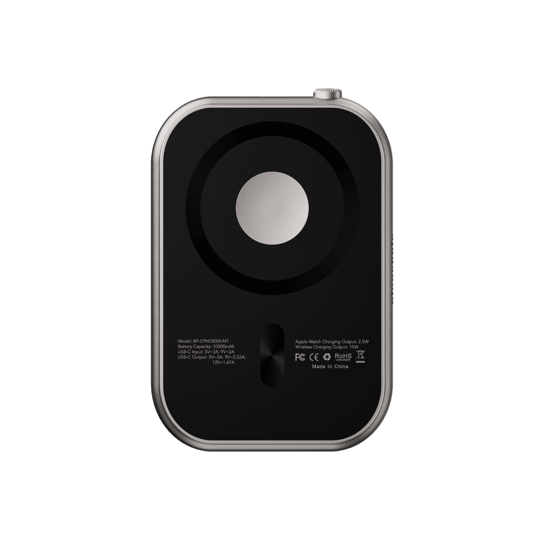 BLUPEBBLE COREPOD FUSION 10000MAH POWERBANK WITH MAGSAFE BLACK BP-CPFUSION10000-BK thumbnail 4