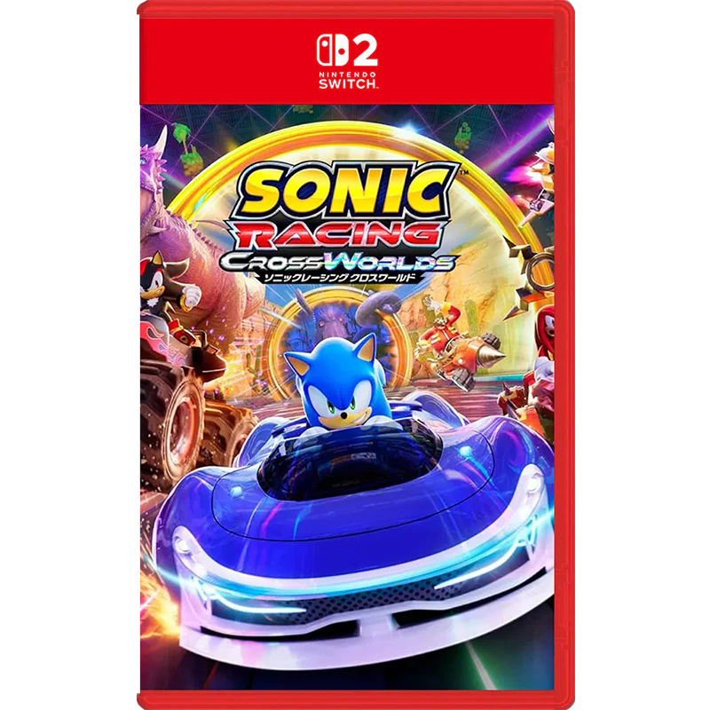 NINTENDO SWITCH 2 SONIC RACING CROSSWORLD GAME ENGLISH