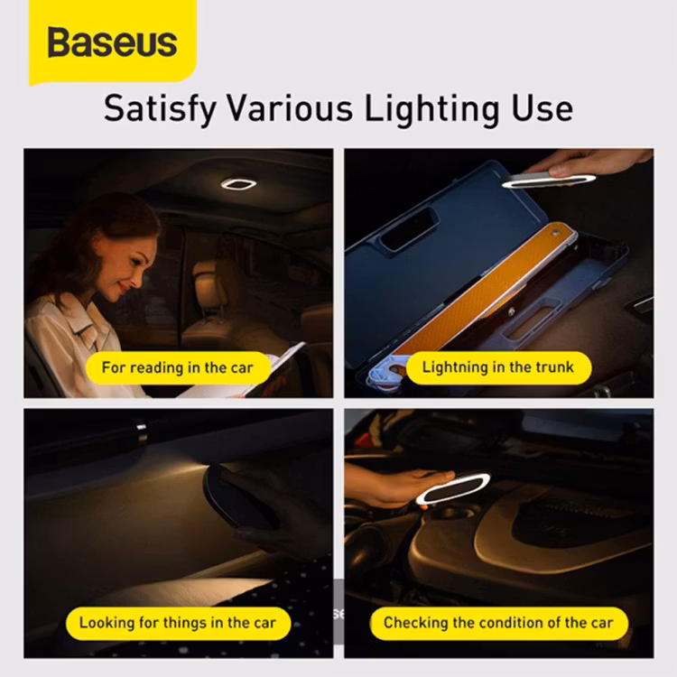 BASEUS BRIGHT CAR READING LIGHT BLACK CRYDD01-01 thumbnail 7