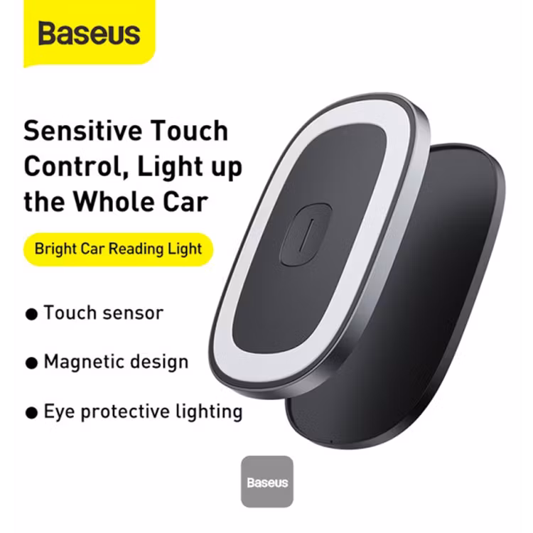 BASEUS BRIGHT CAR READING LIGHT BLACK CRYDD01-01 thumbnail 6