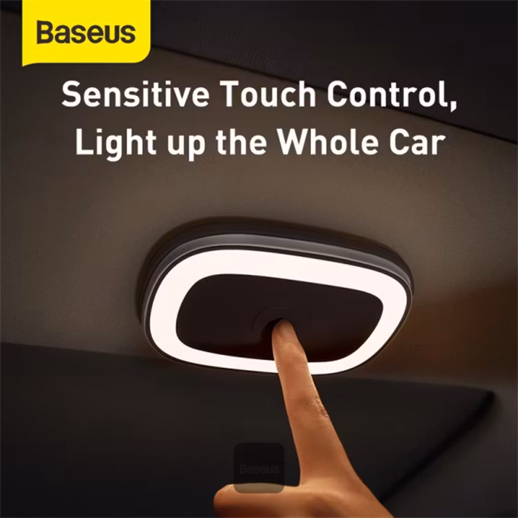 BASEUS BRIGHT CAR READING LIGHT BLACK CRYDD01-01 thumbnail 4