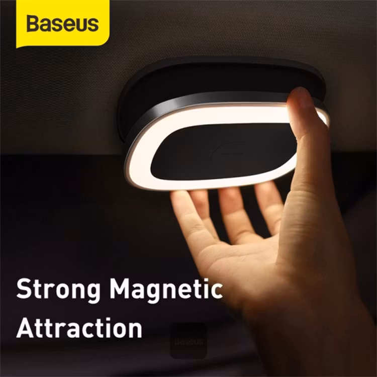 BASEUS BRIGHT CAR READING LIGHT BLACK CRYDD01-01 thumbnail 2