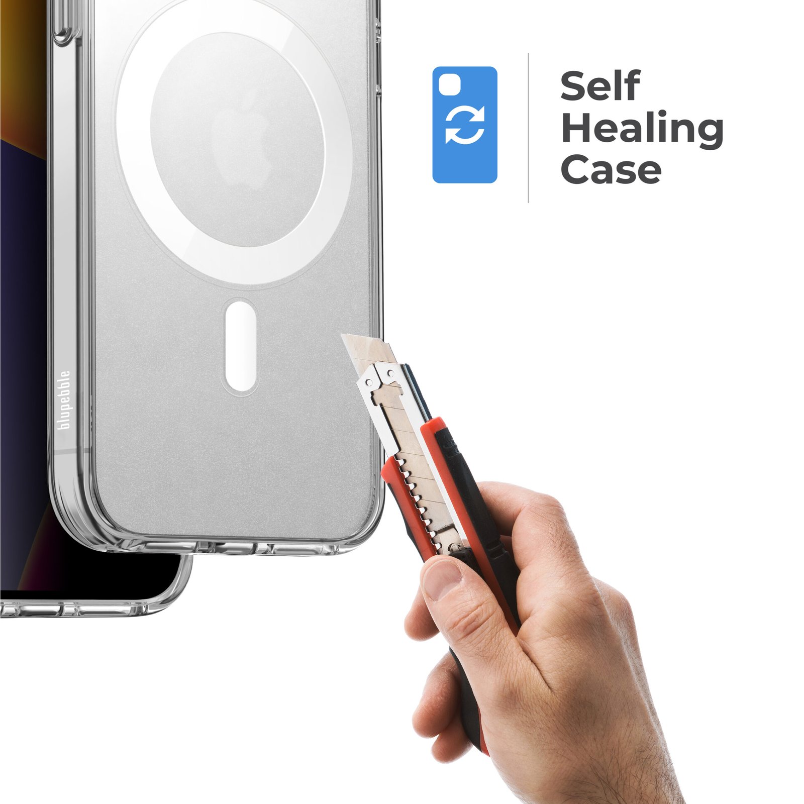 BLUPEBBLE IPHONE 15 PRO HYBRID MAG COMPATIBLE WITH MAGSAFE CASE thumbnail 10