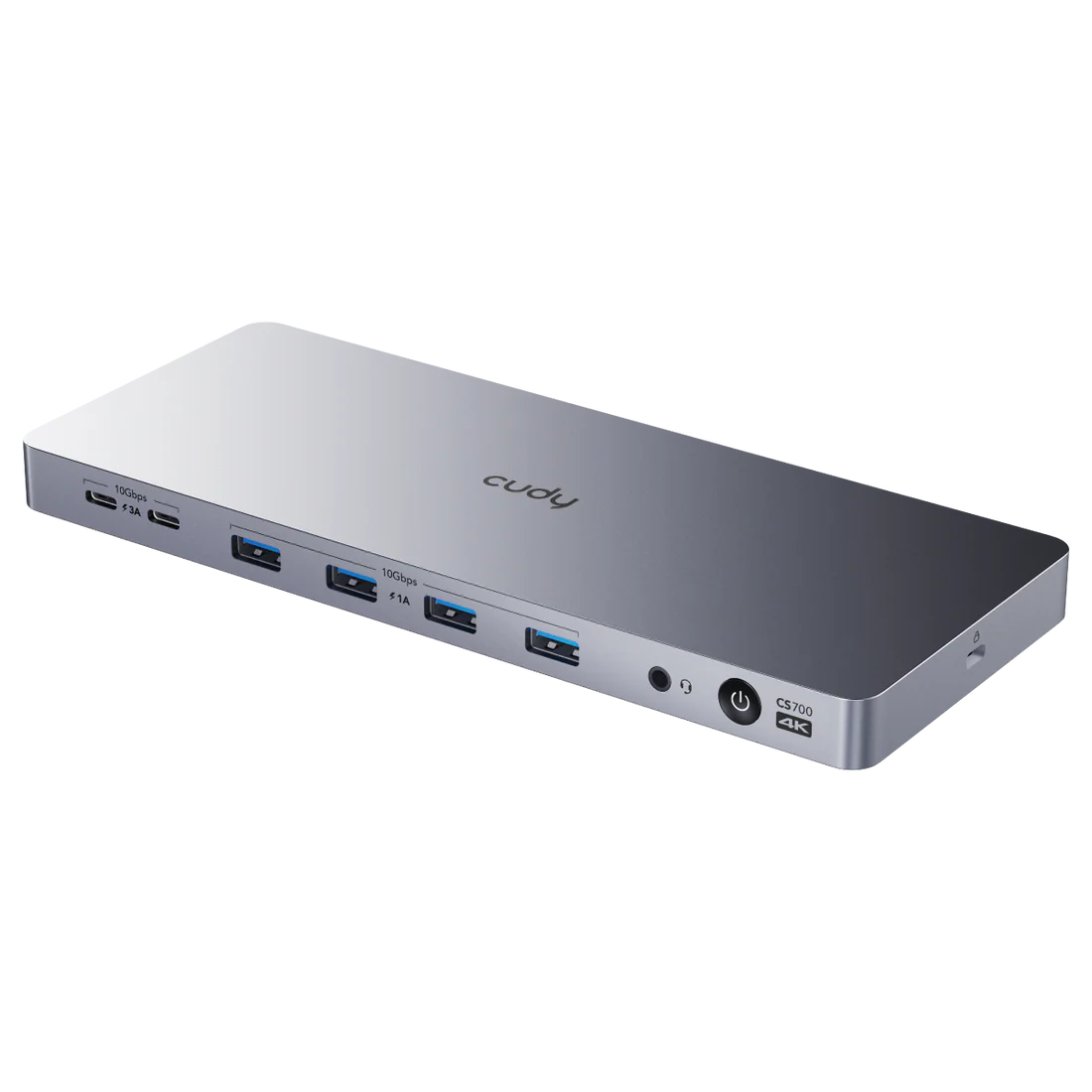 CUDY DUAL 4K 10 GBPS USB-C DOCK CS700 thumbnail 4