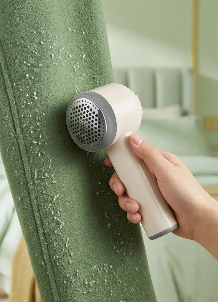 GREEN LION 3 IN 1 STEAMER DRY IRON STEAMER LINT REMOVER CREAM GNBX250STMCM thumbnail 4