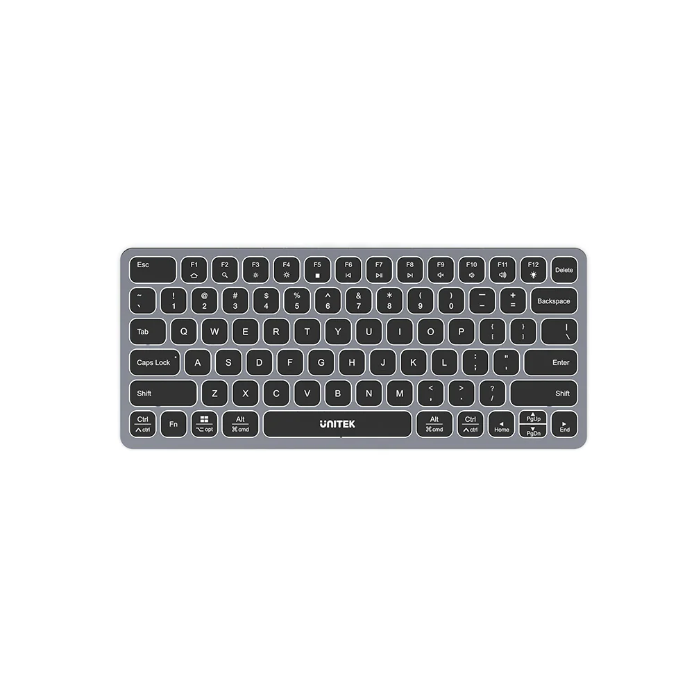 UNITEK 4K ULTRA HD 9 IN 1 USB C HUB KEYBOARD D1092A