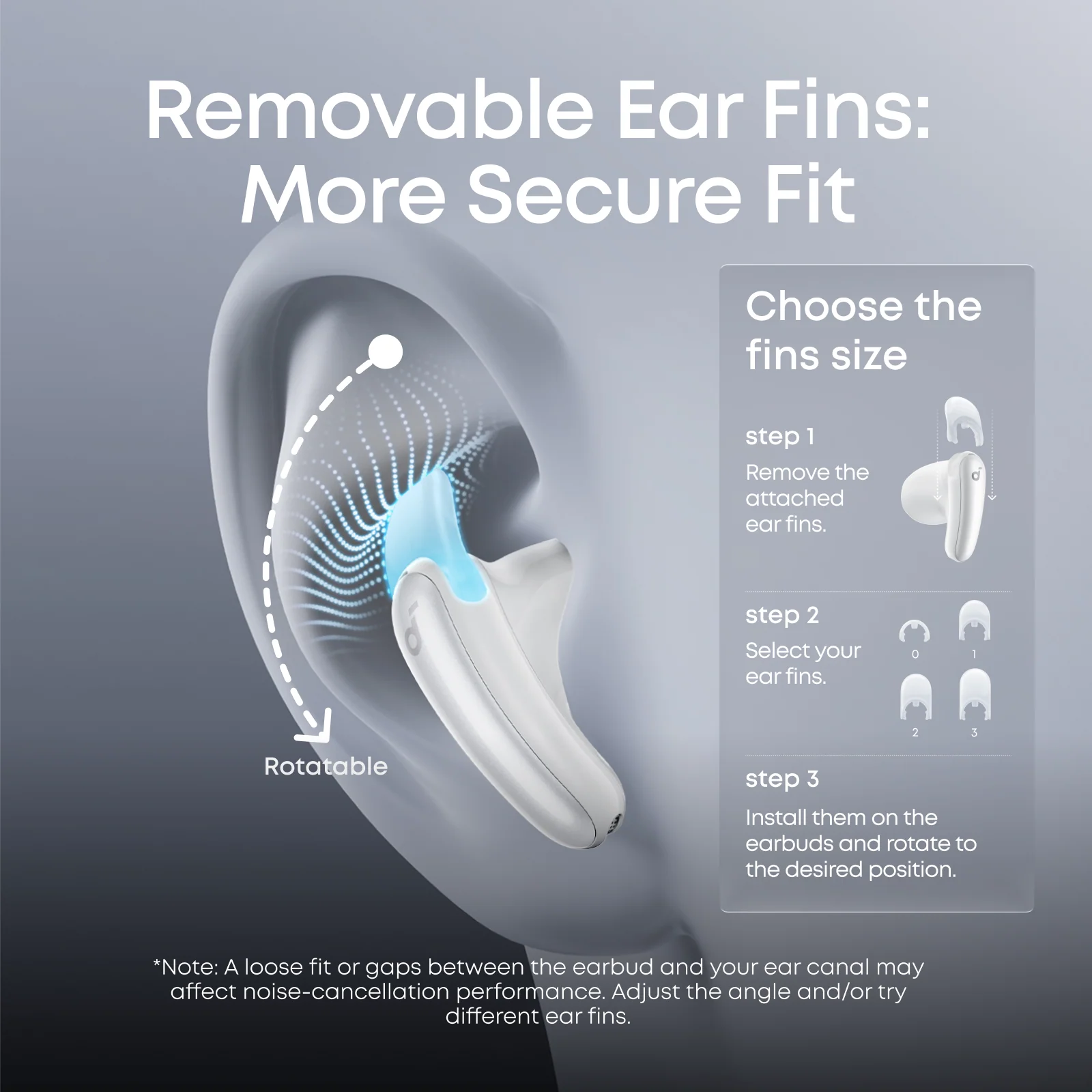 ANKER SOUNDCORE LIBERTY COMFORT WL EARBUDS WHITE D1200H2 thumbnail 7