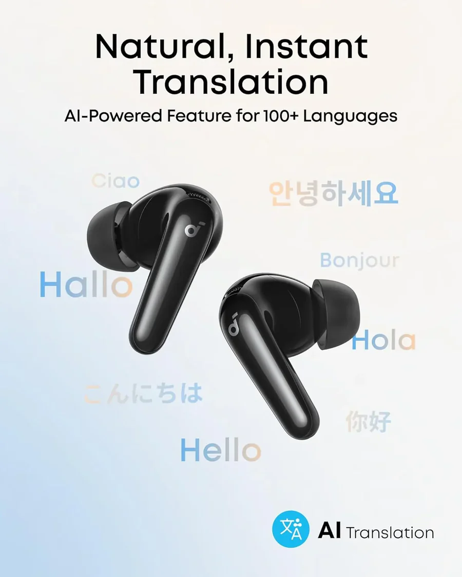 ANKER SOUNDCORE R60I NC TRUE WIRELESS EARBUDS PINK D1202H51 thumbnail 2