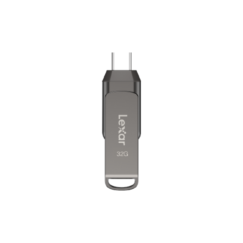 LEXAR JUMPDRIVE DUAL DRIVE USB C 32GB SPEED UP TO 100 MB/S FLASH DRIVE D400 LJDD400032G-BNQNG