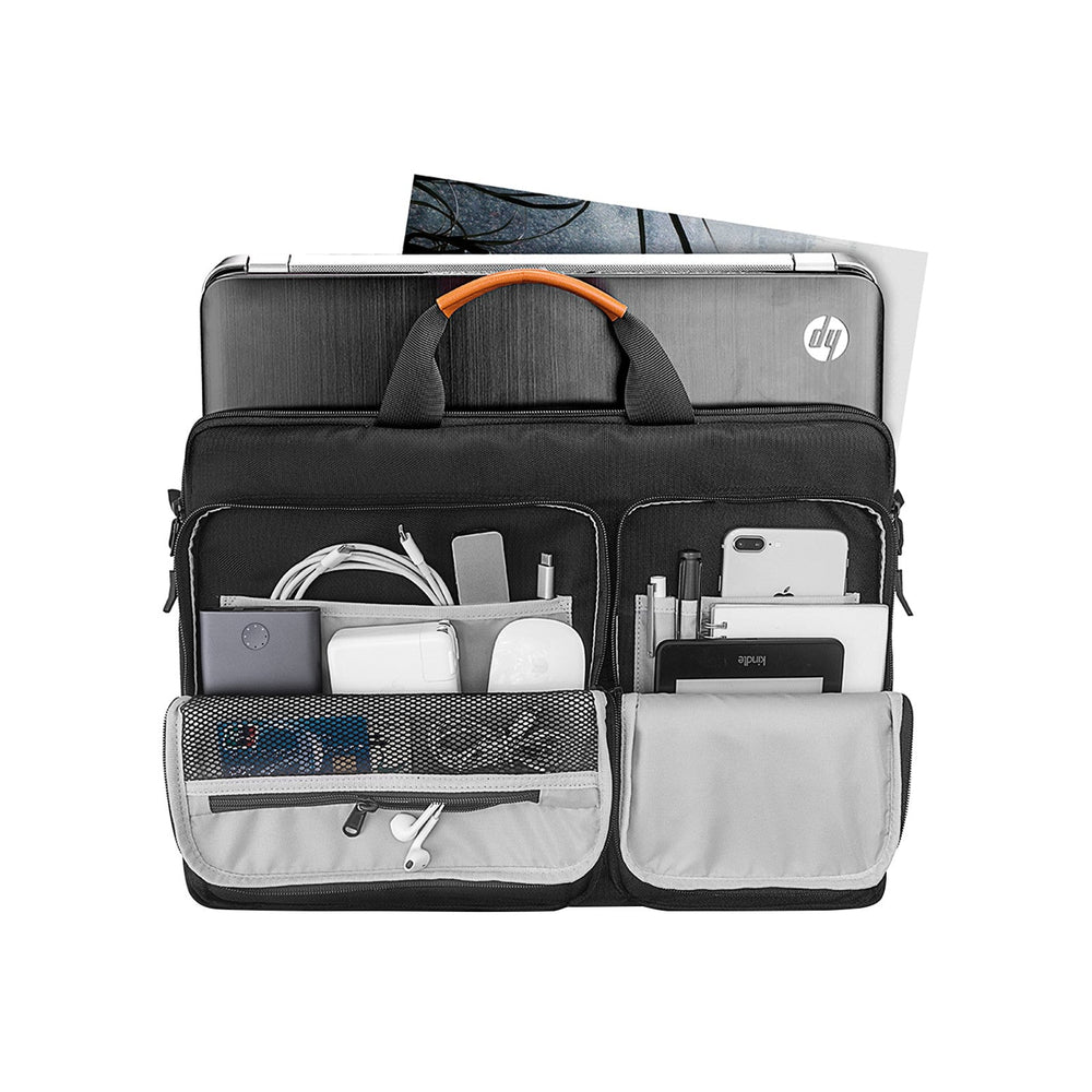 TOMTOC DEFENDER A42 17.3 INCH LAPTOP BRIEFCASE BLACK A42G1D1 thumbnail 3