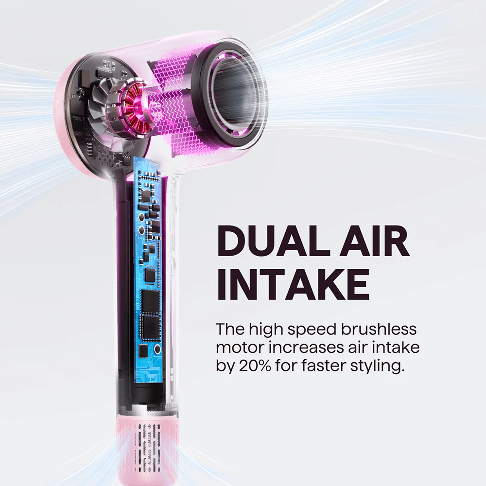 WAVYTALK TURBLOW PRO FAST DRYING HAIR DRYER D10 PINK thumbnail 4