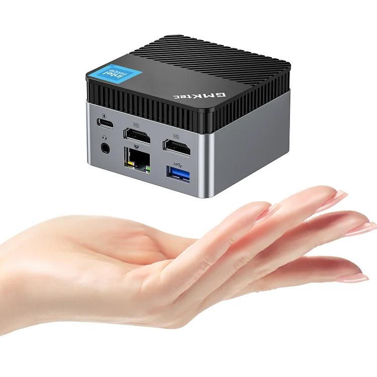 GMKtec Mini PC NUCBOX-G5 - Intel N97, 12GB RAM, 512GB SSD, Windows