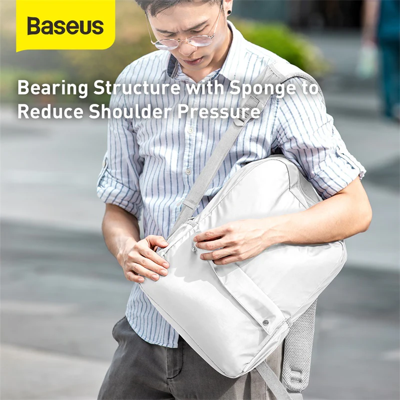 BASEUS BASICS SERIES 13  COMPUTER BACKPACK BUFF LBJN-E02 thumbnail 2