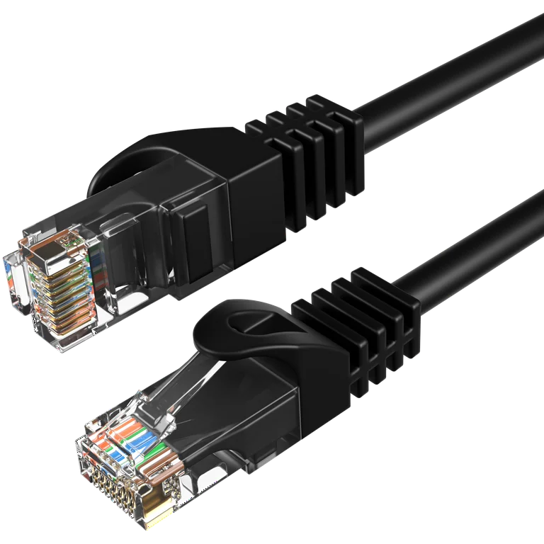 JASOZ CAT8 SHIELDED NETWORK CABLE T BLACK 20M T-E192