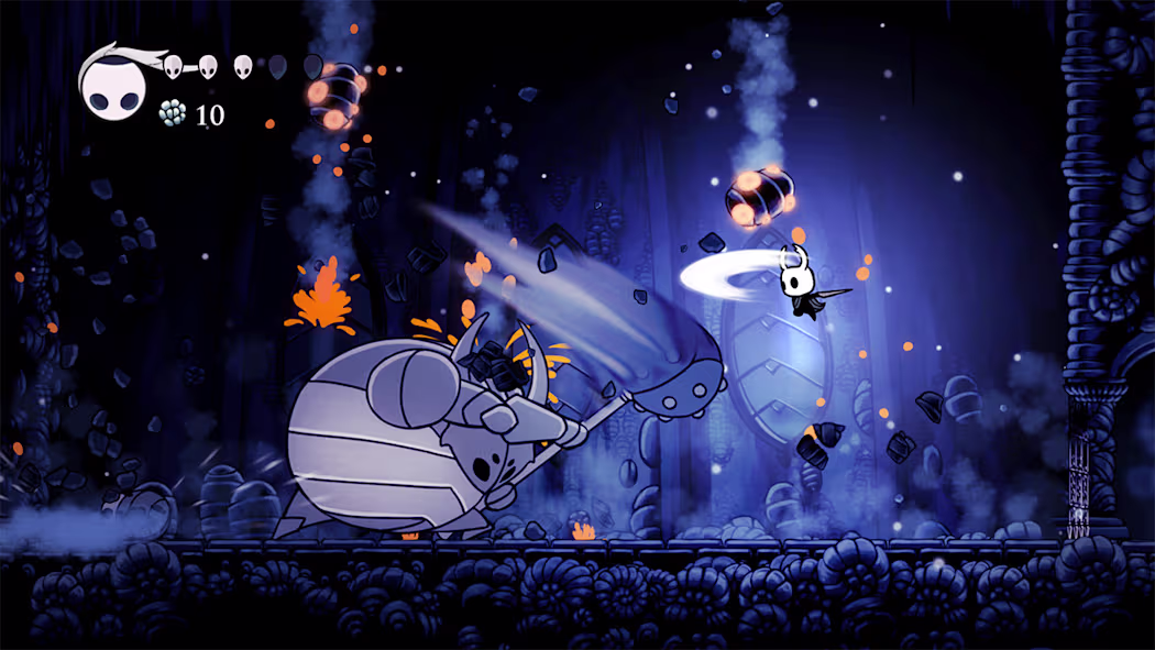 NINTENDO SWITCH HOLLOW KNIGHT  GAME CD thumbnail 5