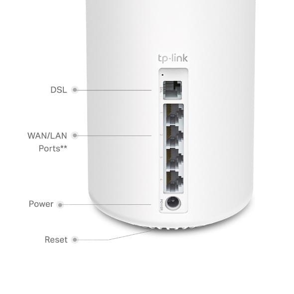 TP-LINK AX1800 SUPERIOR MESH WI-FI 6 VDSL DECO X20 DSL 1 PACK thumbnail 5