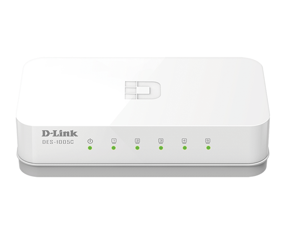 DLINK 5PORT 10/100 DESKTOP SWITCH DES-1005C