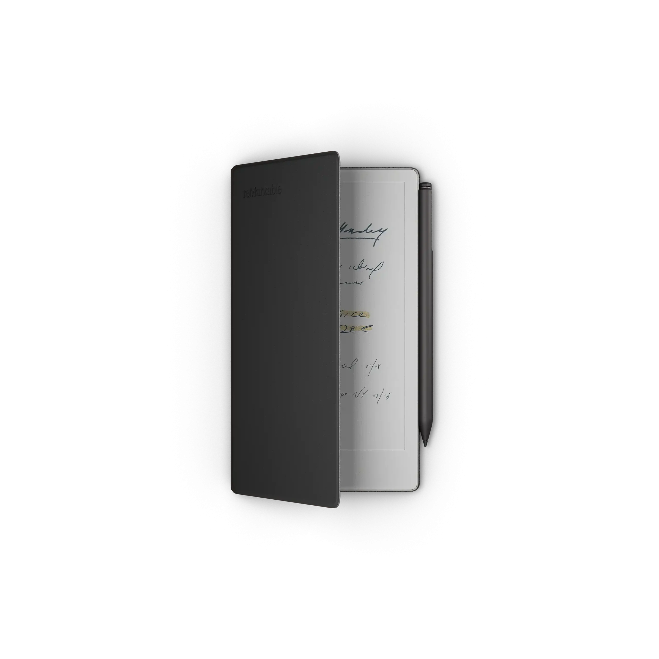 REMARKABLE PAPER PRO MOVE WITH MARKER PLUS AND BOOK FOLIO PREMIUM LEATHER BLACK RM91A-1004NW