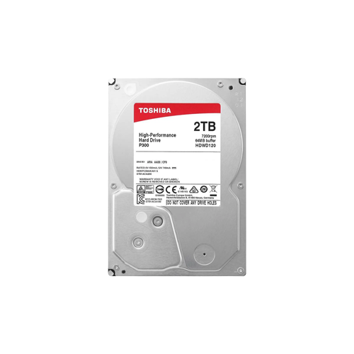 TOSHIBA 2TB 7200RPM HARD DRIVE PC P300 HDWD120