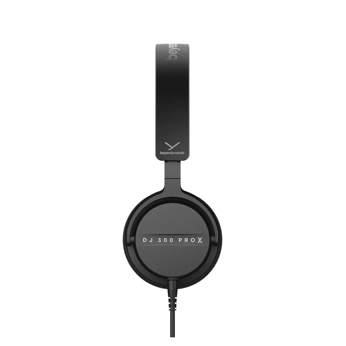 BEYERDYNAMIC DJ 300 PRO X 2 IN 1 DJ HEADPHONES 48 OHMS LOCKING CABLE PLUGGABLE LEFT OR RIGHT BLACK thumbnail 2
