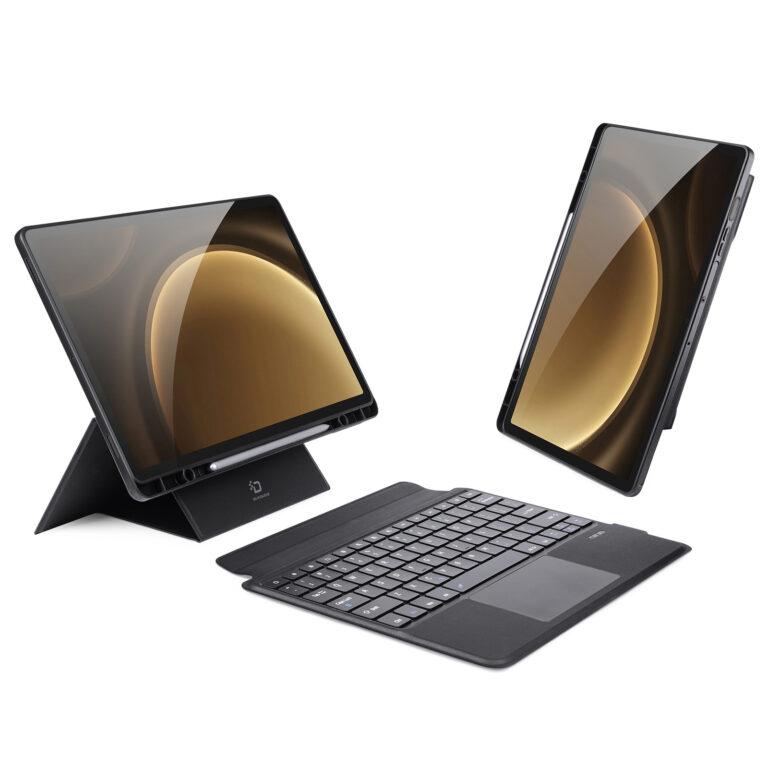 DUX DUCIS SAMSUNG TSB S9 FE PLUS MAGNETIC FOLIO KEYBOARD BLACK DK-ALBYBG-011-CP