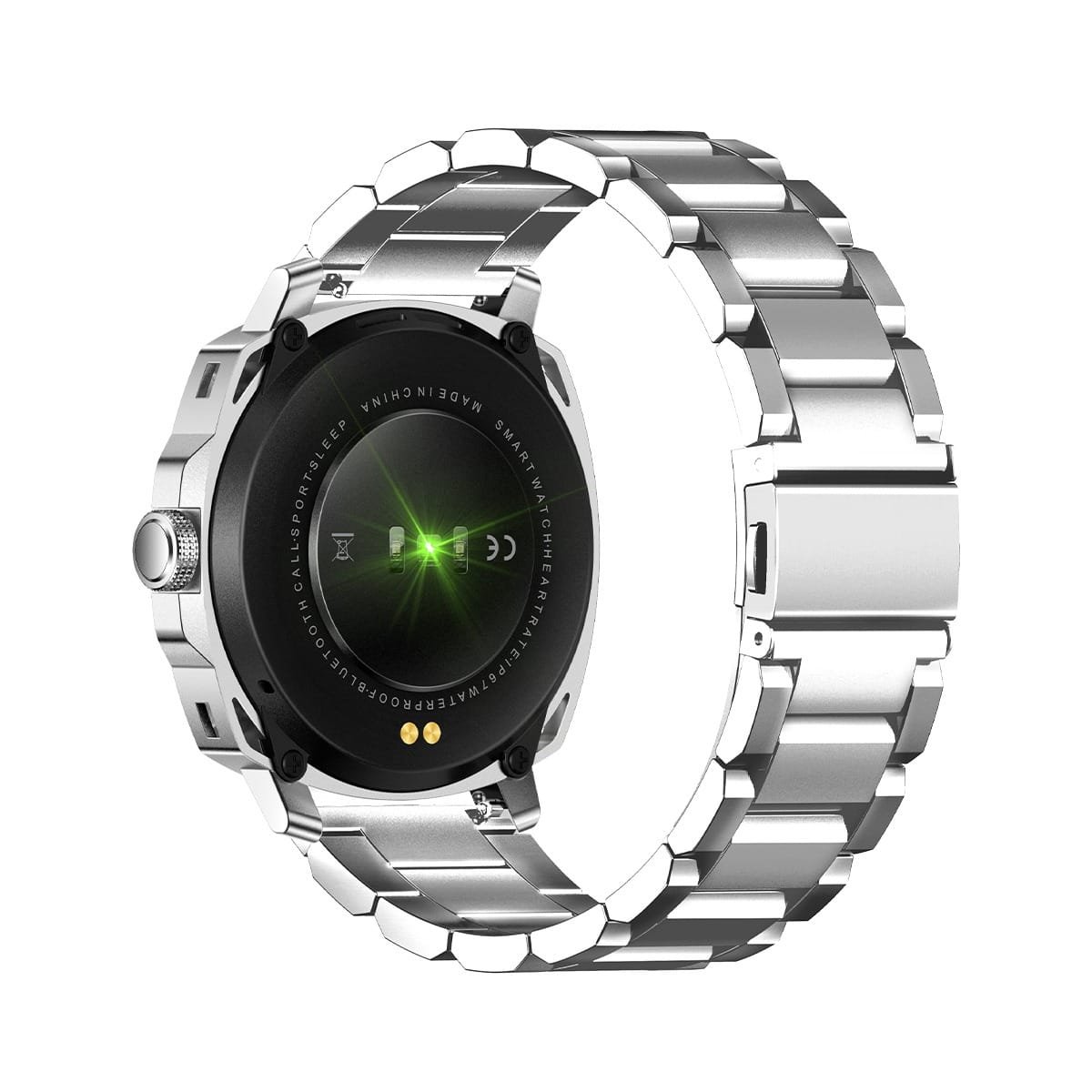 SWISS MILITARY DOM 4 WATCH WITH METAL/SILICONE STRAPS thumbnail 3