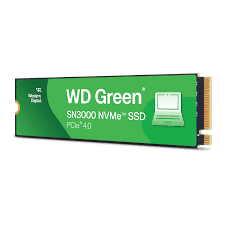 WD INTERNAL SSD 500GB SN3000 M.2 NVME 2280 PCIE 4.0 GREEN WDS500G4G0E-00CPS0