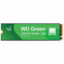 WD INTERNAL SSD 2TB SN3000 M.2 NVME 2280 PCIE 4.0 GREEN WDS200T4G0E-00CPS0