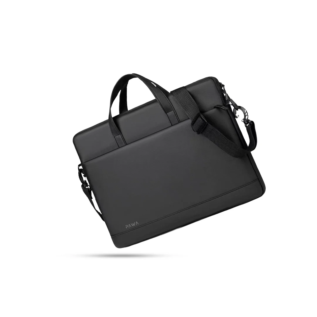PAWA ECO LAPTOP MESSENGER BAG 15 INCH BLACK PW-CHB15INL-BK