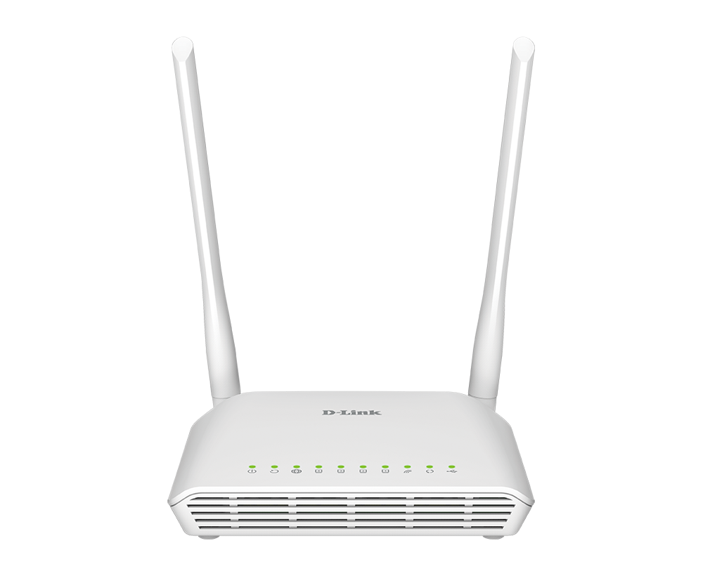 D-LINK WIRELESS MODEM ROUTER N300 ADSL2 DSL-2750U
