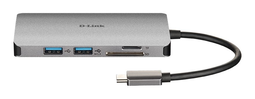 D-LINK 6 IN 1 USB C HUB 100W DUB-C106